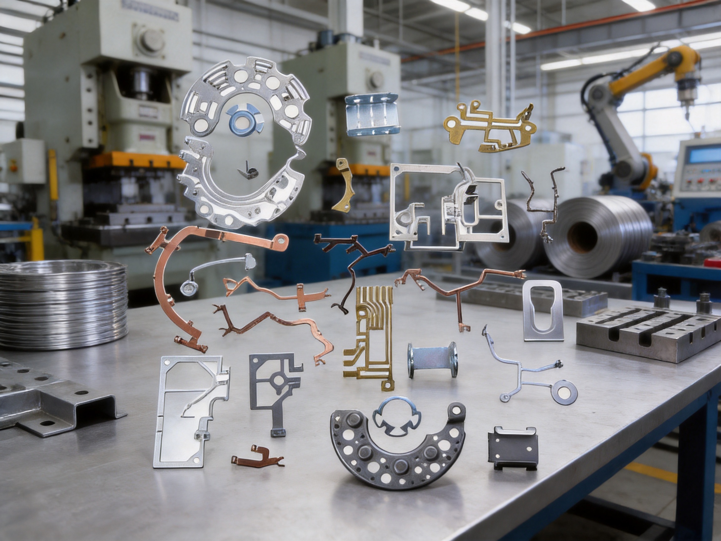 Precision Stamped Sheet Metal Parts for Automotive Applications
