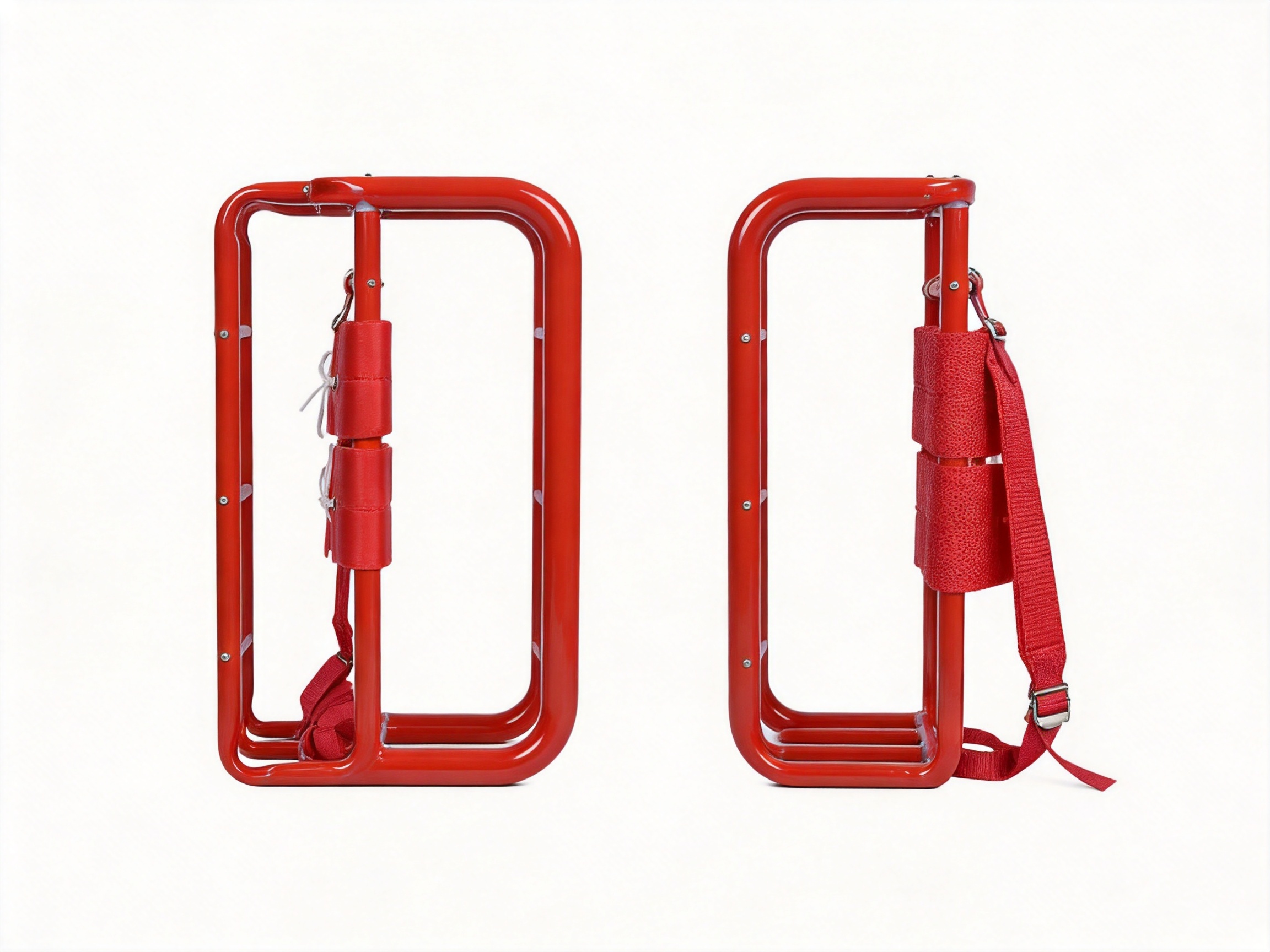 Red Bent Parts with Red Fabric Strap: Durable, Comfortable, and Customizable Metal Components