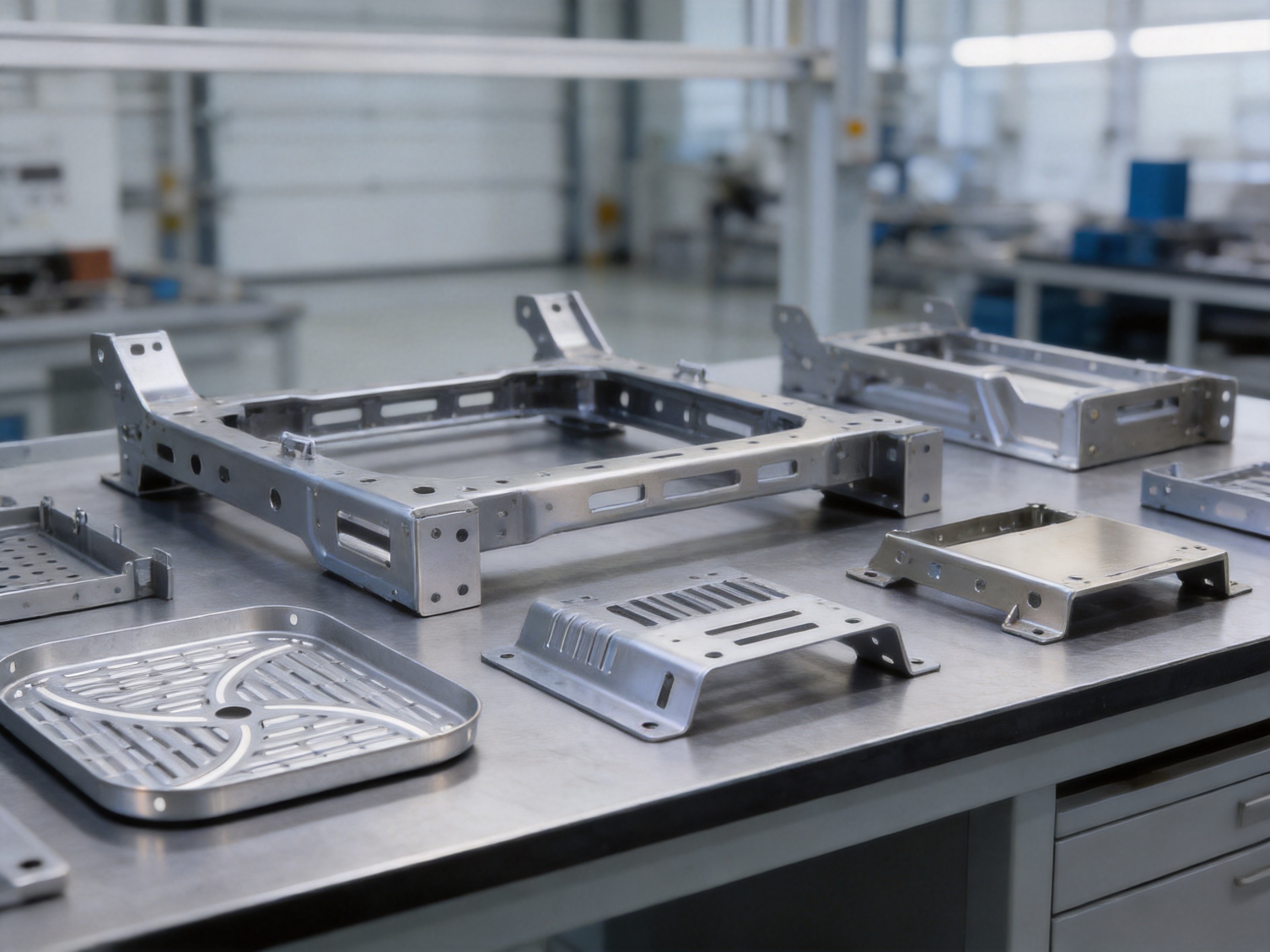 Precision Stamped Chassis Parts for Structural and Industrial Applications