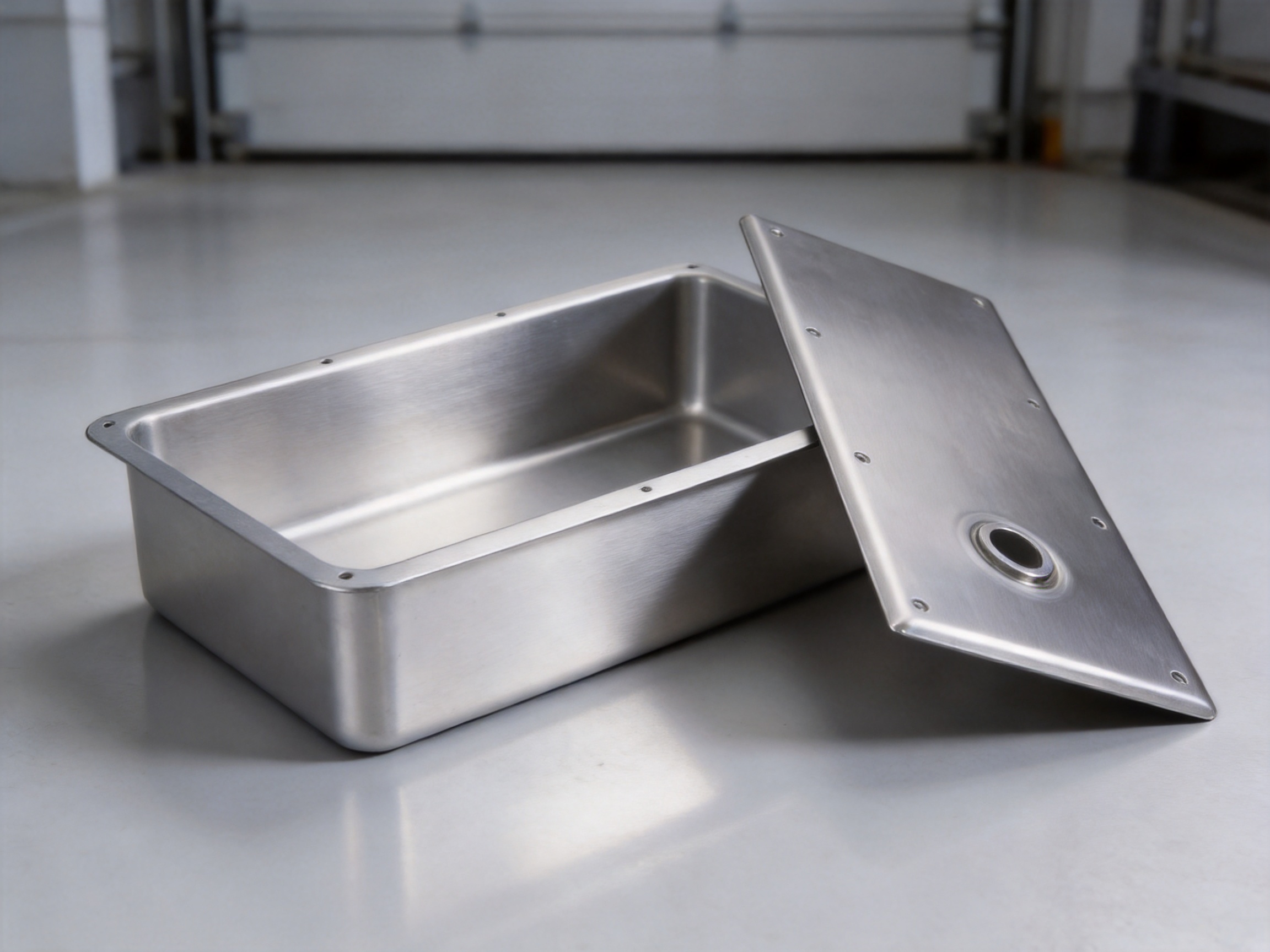 Deep-Drawn Rectangular Containers with Lids: Strength, Hygiene, and Precision for Demanding Applications
