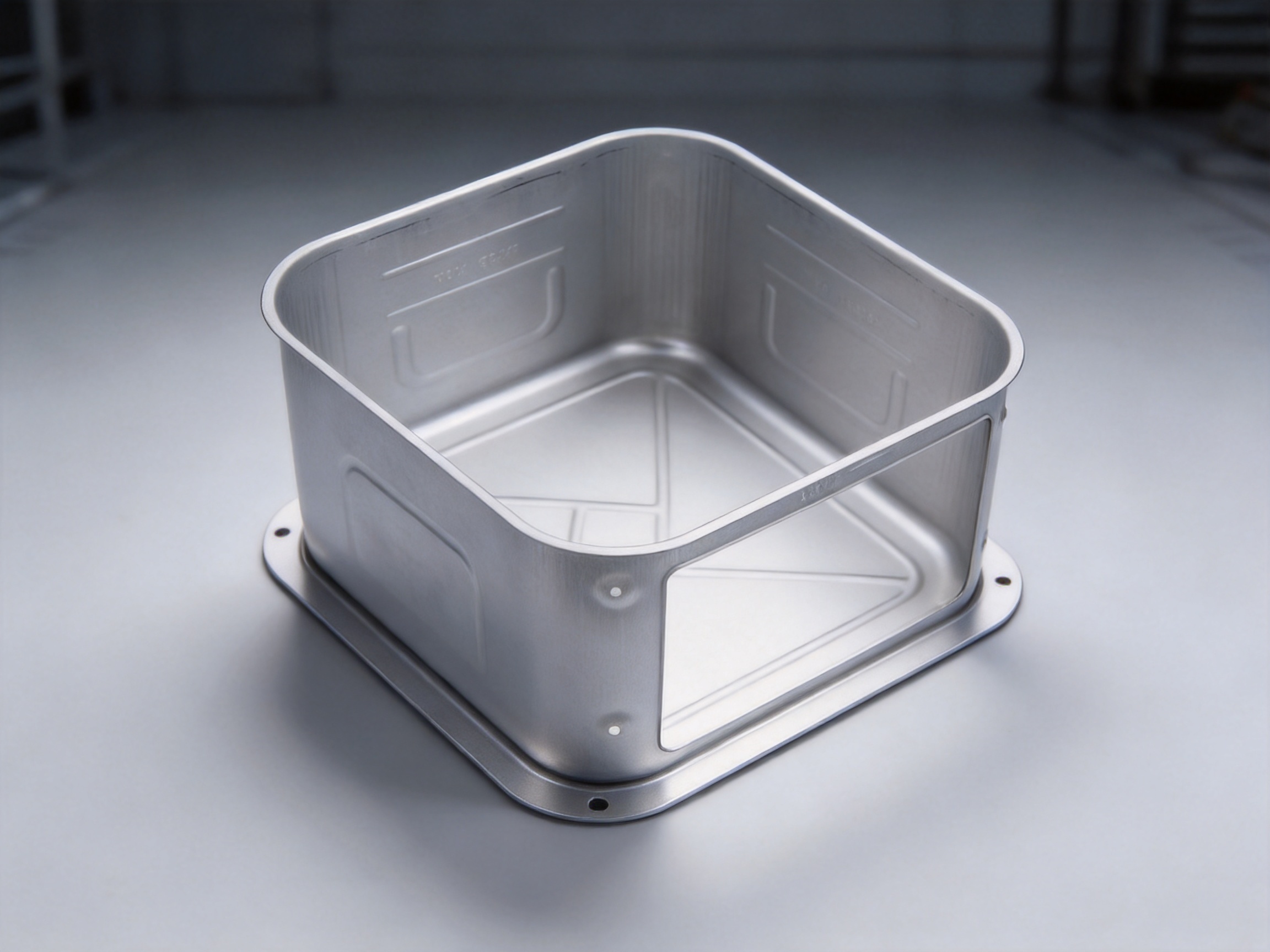 Deep-Drawn Square Containers with One-Sided Cutouts: Precision, Functionality, and Custom Manufacturing