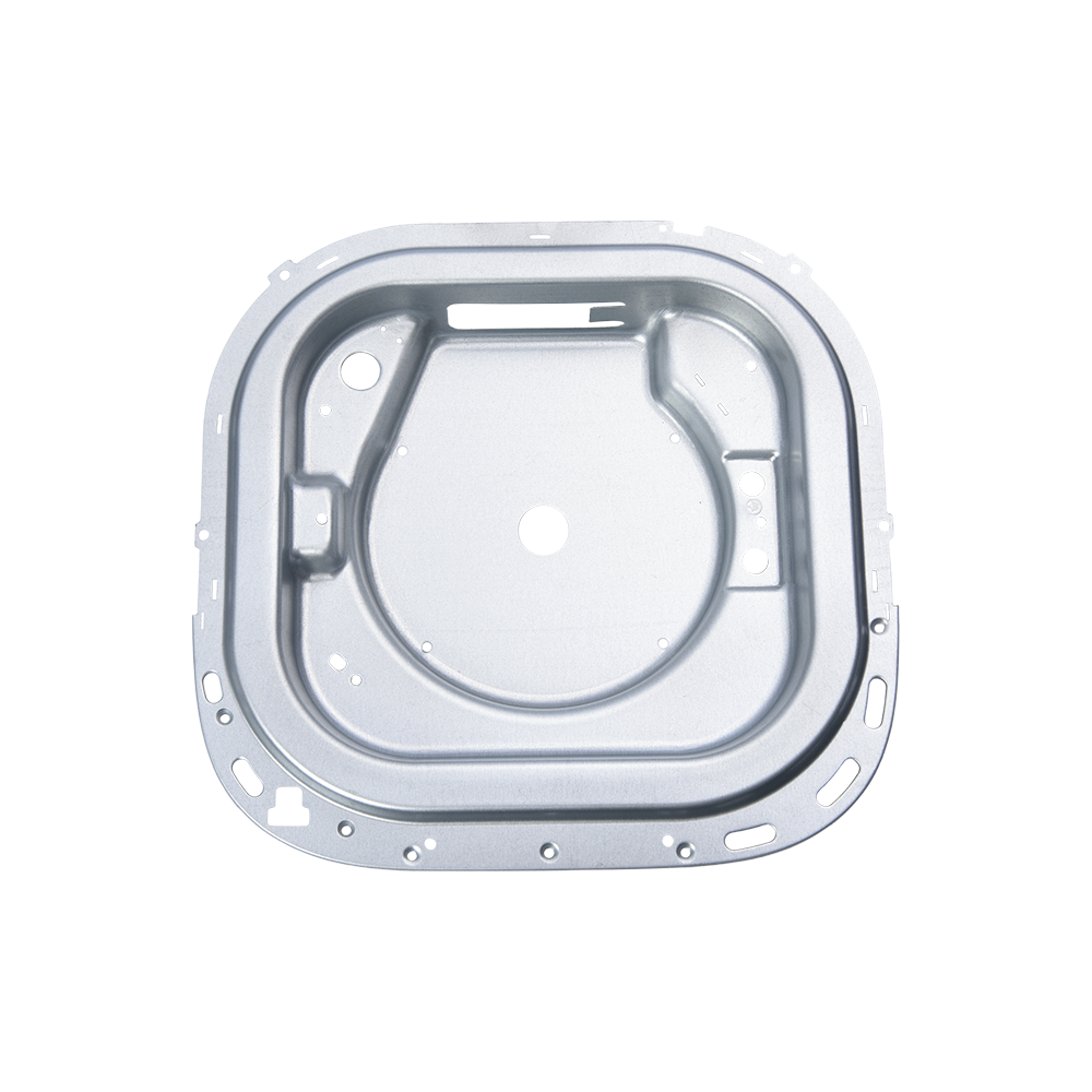 Stamped base plate with multiple holes