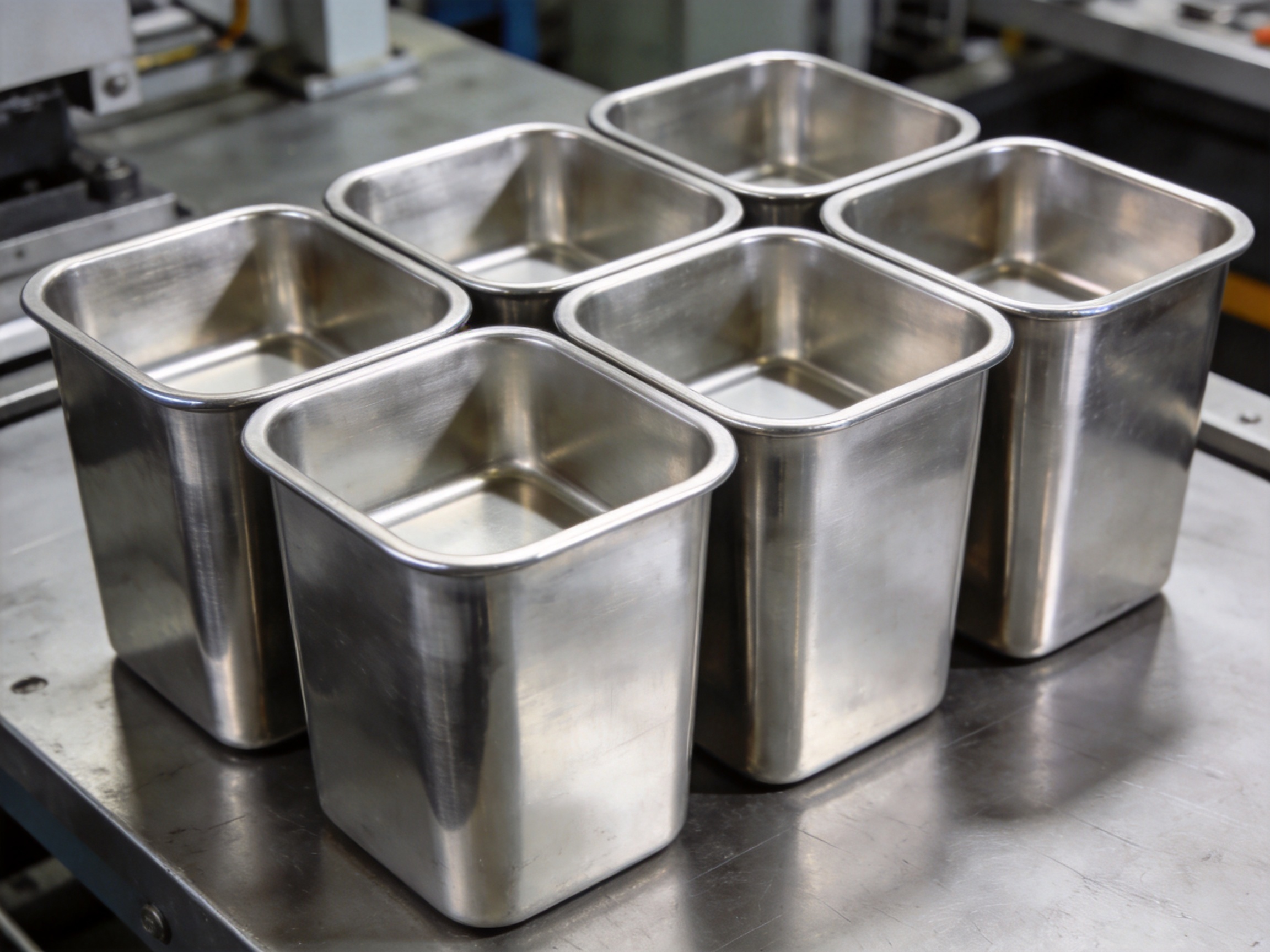 Deep-Drawn Square Containers for Seamless Strength, Space Efficiency, and Industrial Reliability